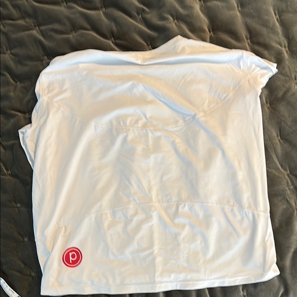 Pure Barre Logo White Long Sleeve Shirt - Picture 3 of 3